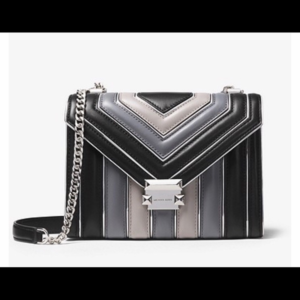 Michael Kors Whitney Large Quiltd Leather Shoulder